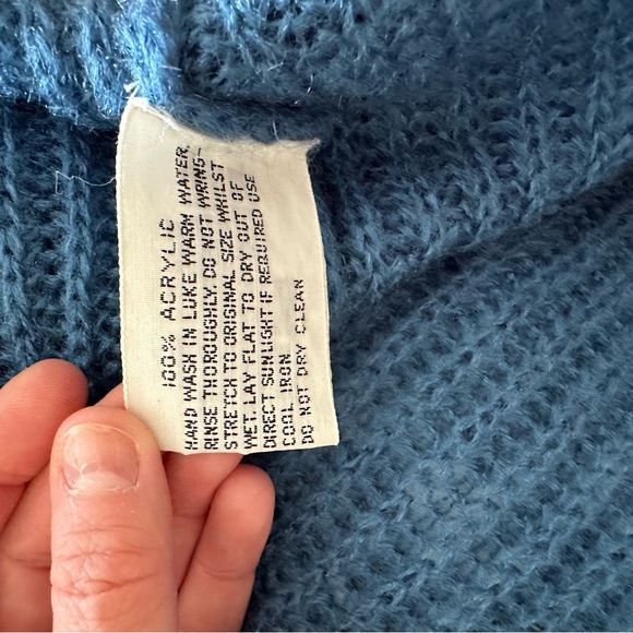 VINTAGE Knitted Vest L - Picture 7 of 7